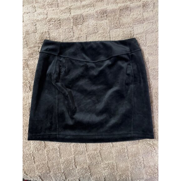 NWOT New Lululemon Scuba High-Rise Pull-On Mini Skirt Velvet Black Size L - Picture 4 of 8